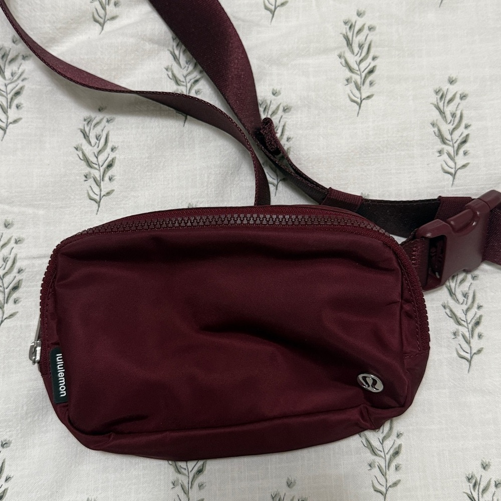 lululemon athletica Burgundy Crossbody Bag